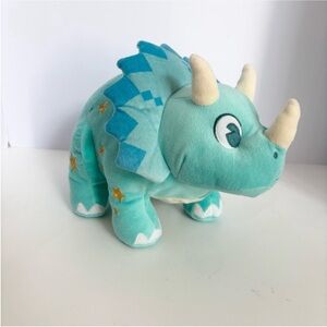 Disney Parks Dinoland Plush Dino Rama Triceratops Rare  Stuffed Animal Kingdom